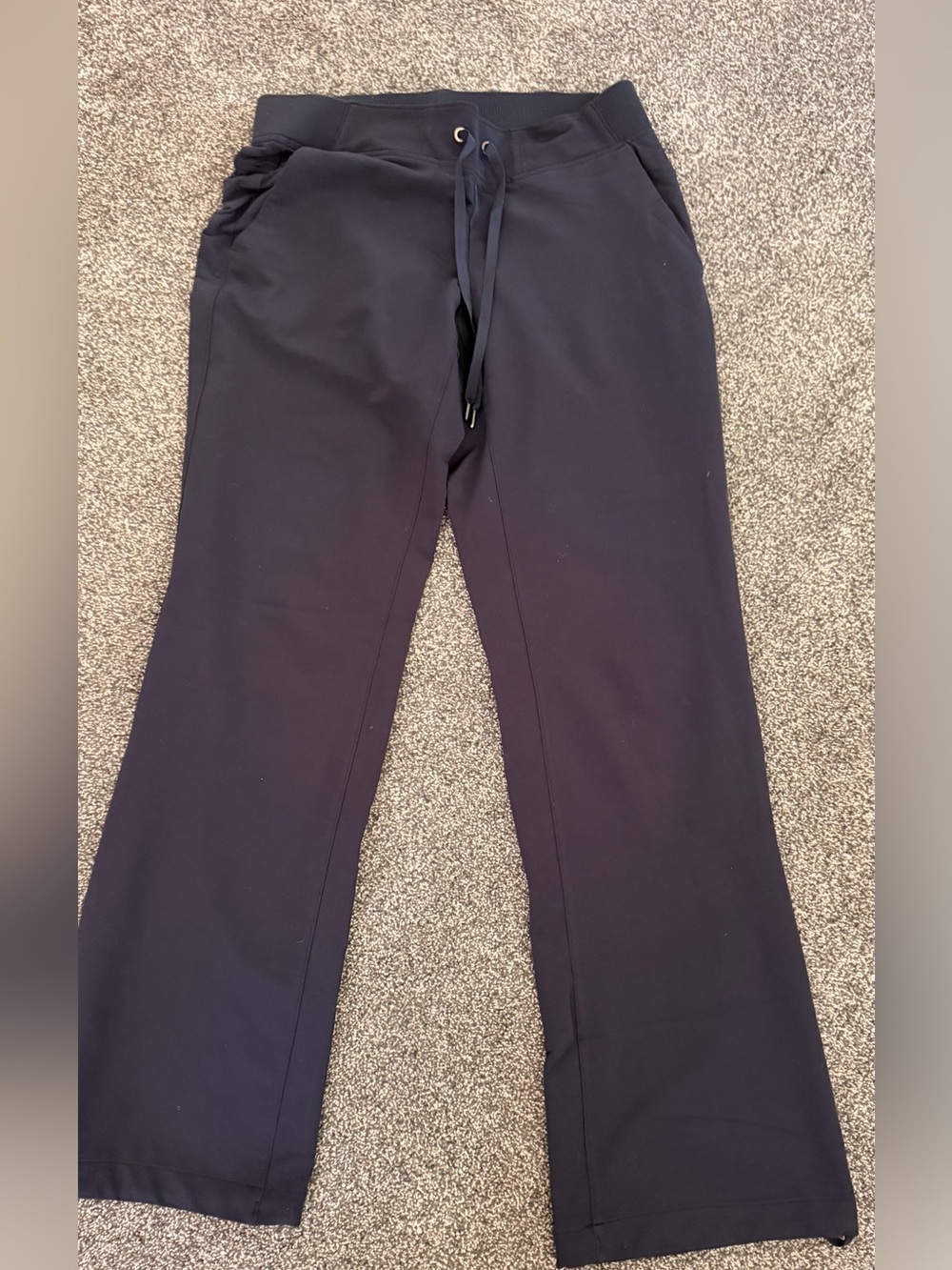 Athleta Black Drawstring Jogger Pants